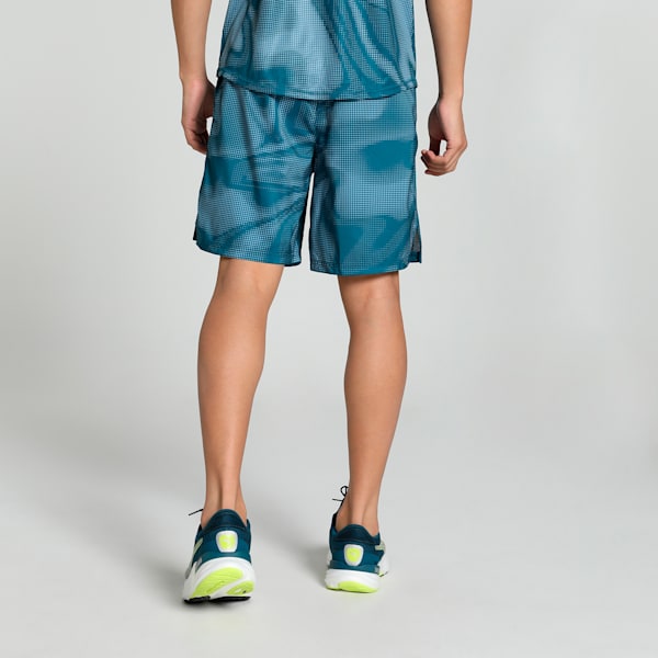 RUN FAV VELOCITY Men's Printed 7" Running Shorts, Ocean Tropic, extralarge-IND